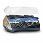 Προστατευτική μεμβράνη φαναριών για BMW X3 2007-2010