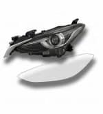 Folie de protecție pentru faruri Mazda 3 2014-2018
