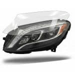 Защитно фолио за фарове за Mercedes S-class 2014-2020