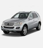 Защитно фолио за фарове за Mercedes ML-class 2008-2011