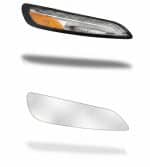 Folie de protecție pentru faruri Jeep Cherokee 2014-2018 - imagine 3