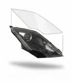 Folie de protecție pentru faruri Lamborghini Gallardo 2008-2014 - imagine 3