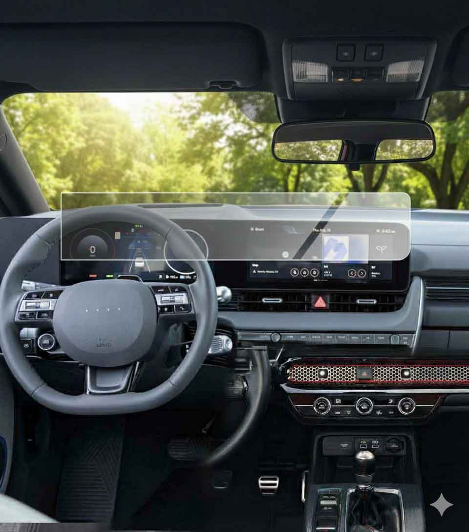 Gemini_Generated_Image_czrwaeczrwaeczrw Защитно TPU фолио за навигация Hyundai Ioniq 5 2022-2026 - Image 1