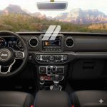 Защитно TPU фолио за навигация Jeep Wrangler 2018-2022