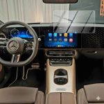 Защитно TPU фолио за навигация Mercedes CLA 2025-2026