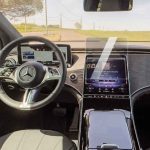 Защитно TPU фолио за навигация Mercedes EQE 2022-2026