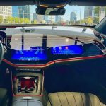 Защитно TPU фолио за голяма навигация Mercedes E-class 2024-2026