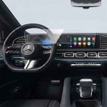 Защитно TPU фолио за навигация Mercedes GLЕ  2020-2026