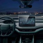 Защитно TPU фолио за навигация Skoda Elroq 2025-2026