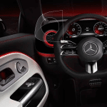 Защитно TPU фолио за ляв говорител Mercedes CLA 2025-2026