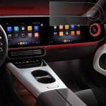 Защитно TPU фолио за дисплей пасажер Mercedes CLA 2025-2026